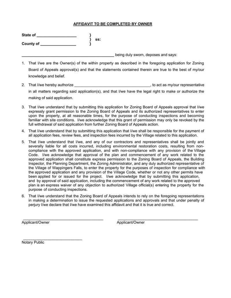 Large thumbnail of Wappingers Falls Application for Use Variance