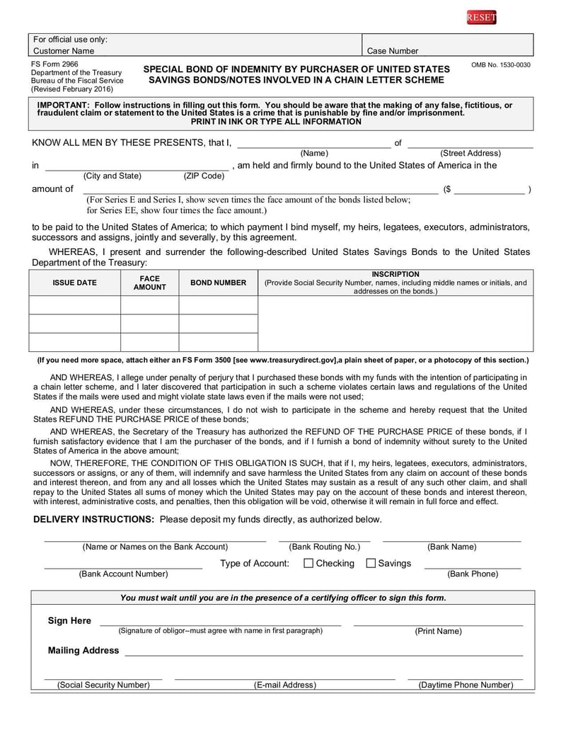 Large thumbnail of FS Form 2966 - Mar 2018