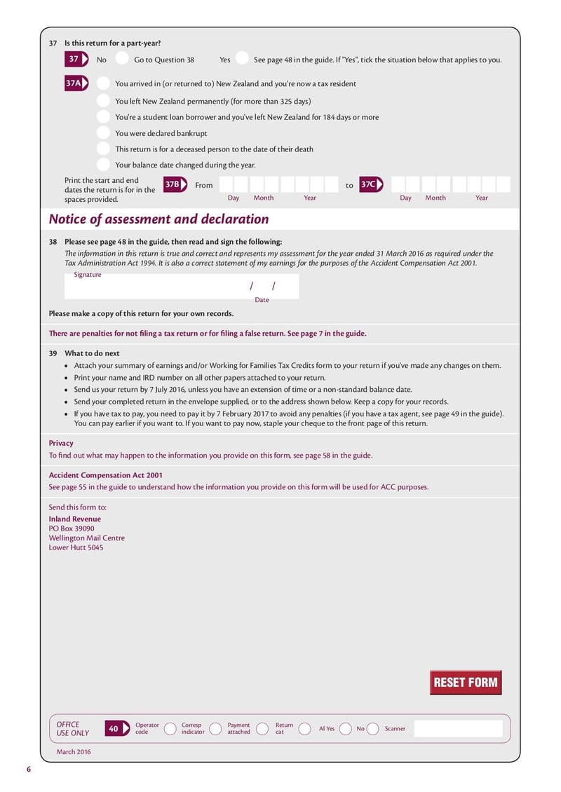 Large thumbnail of Form IR3 - Mar 2016