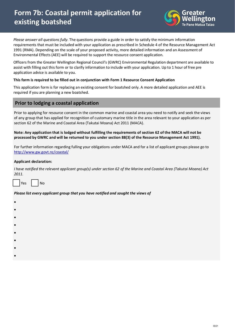 Large thumbnail of Form 7b Coastal Permit for Existing Boatshed - Jul 2021