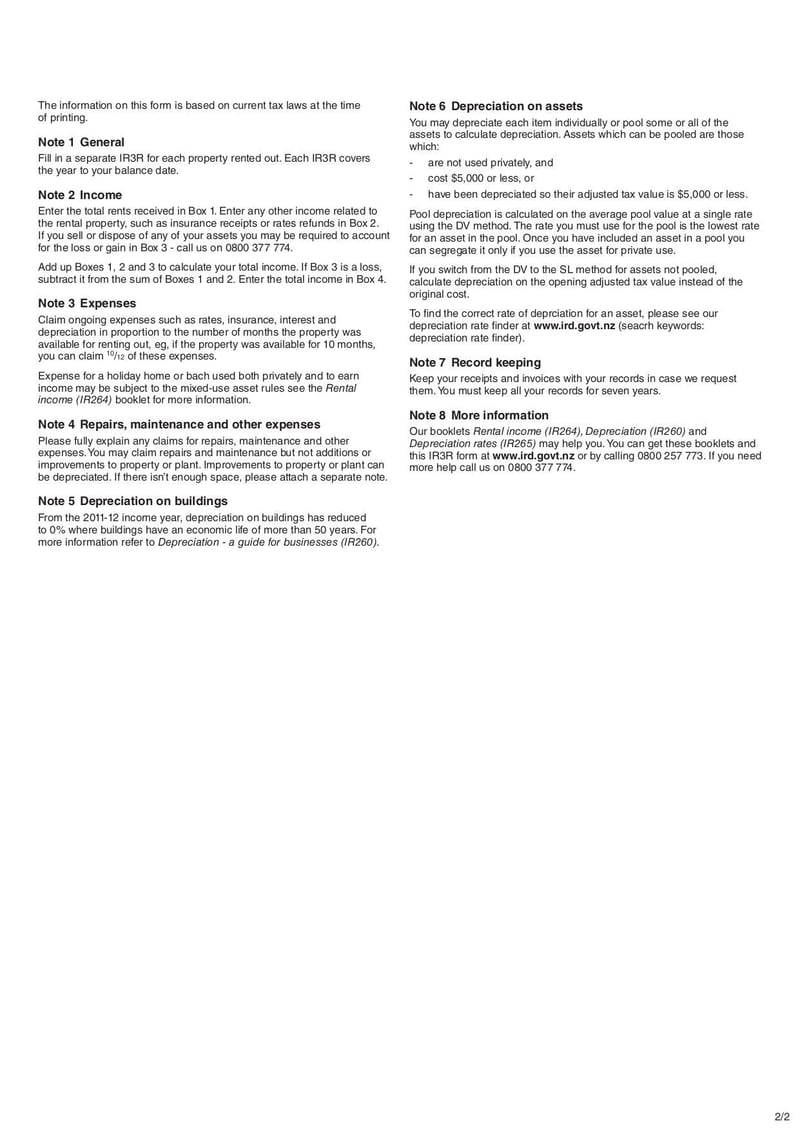 Large thumbnail of Form IR3R - Jan 2019