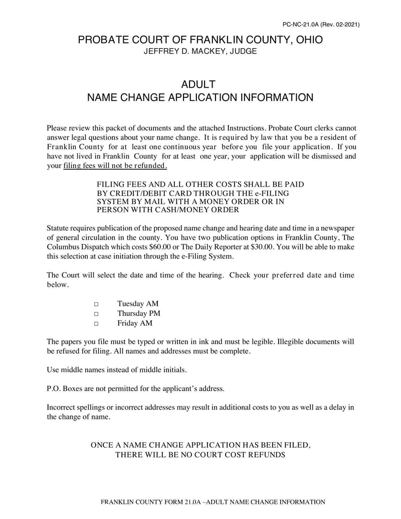 Large thumbnail of Form NC-21.0