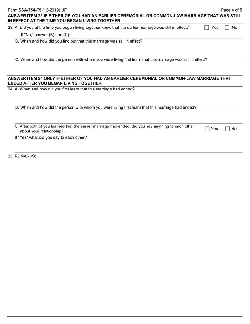 Large thumbnail of Form SSA-754-F5