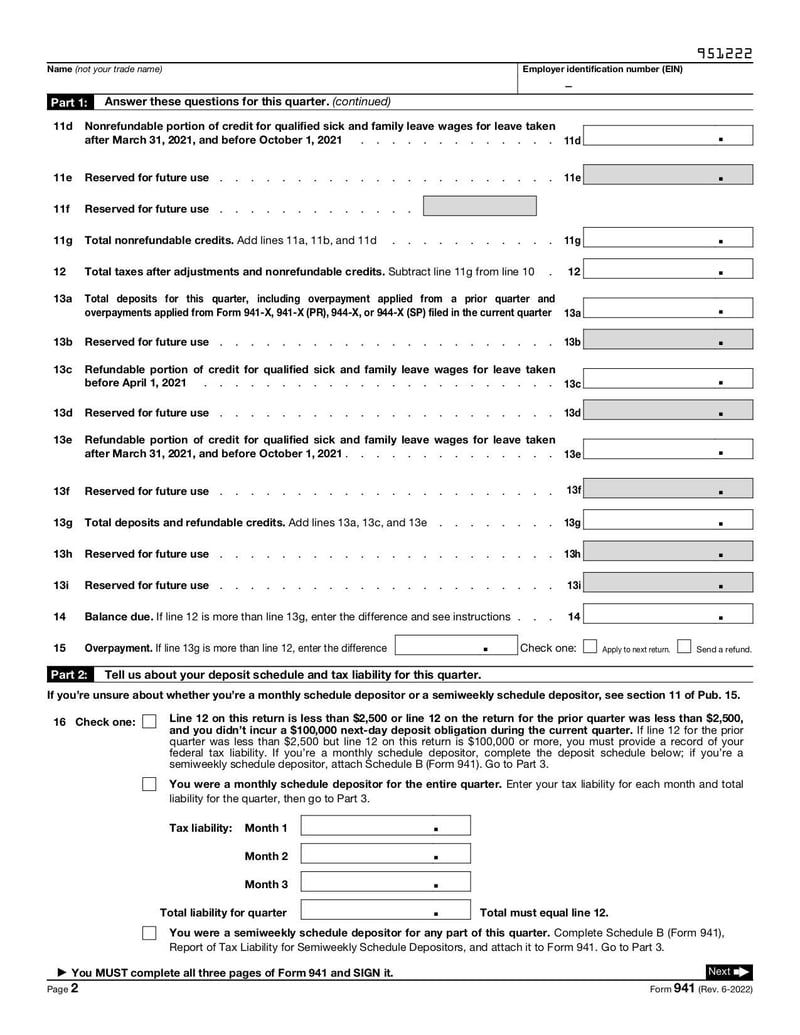 Large thumbnail of Form 941 - Mar 2023