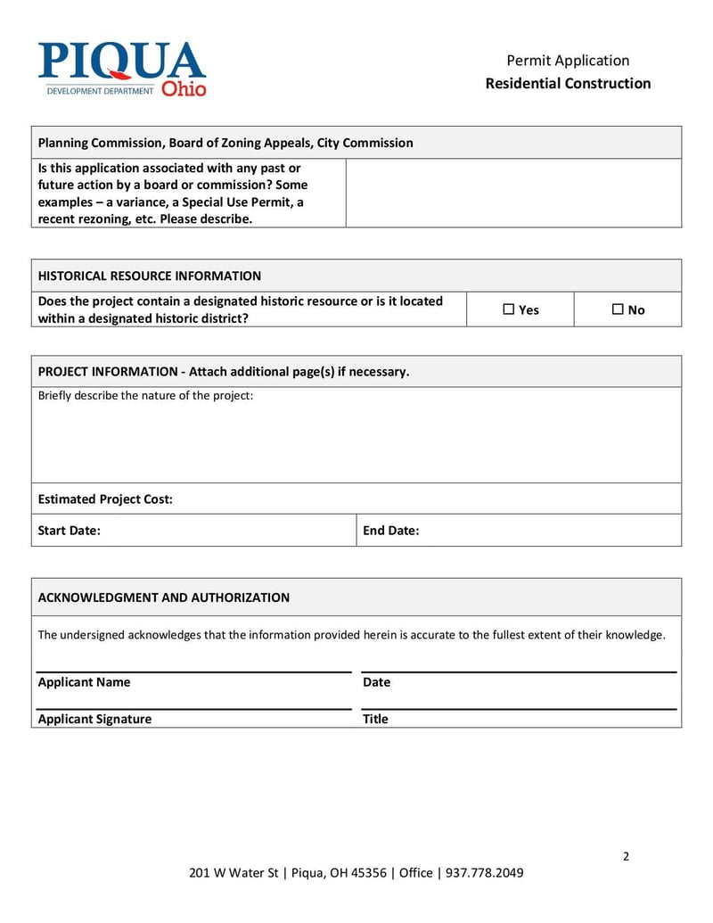 Large thumbnail of 04 Residential Construction Permit Application - Mar 2020
