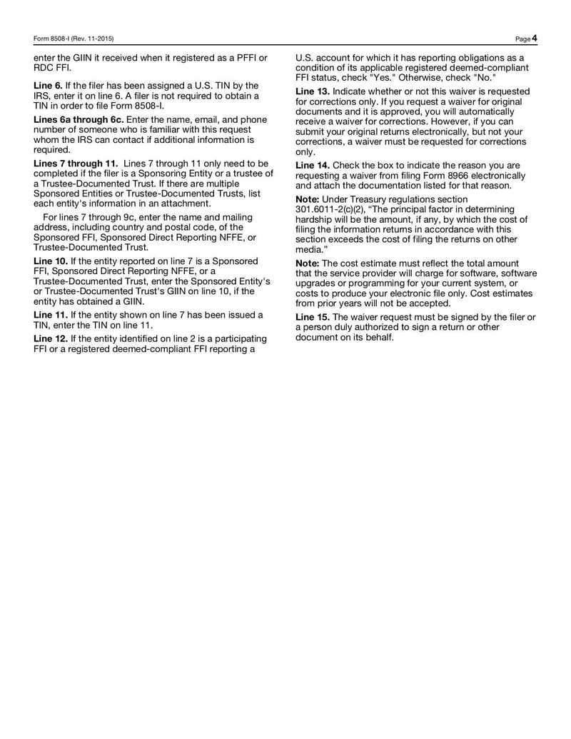 Large thumbnail of Form 8508-I - Nov 2015