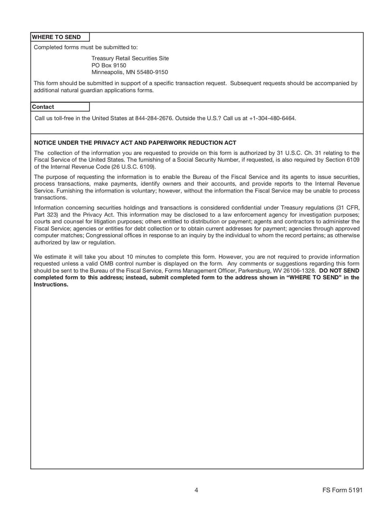 Large thumbnail of FS Form 5191 - Jun 2019