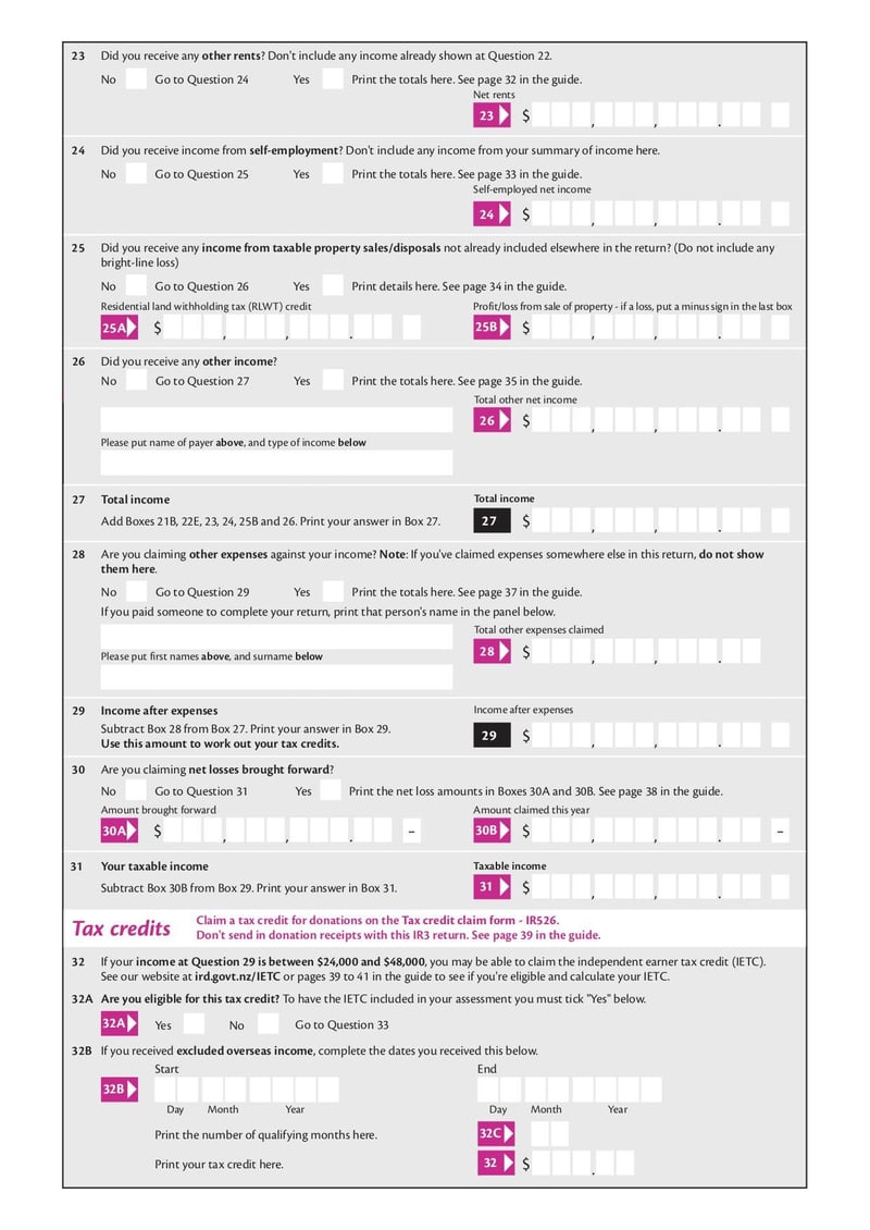 Large thumbnail of Form IR3 - Jan 2020