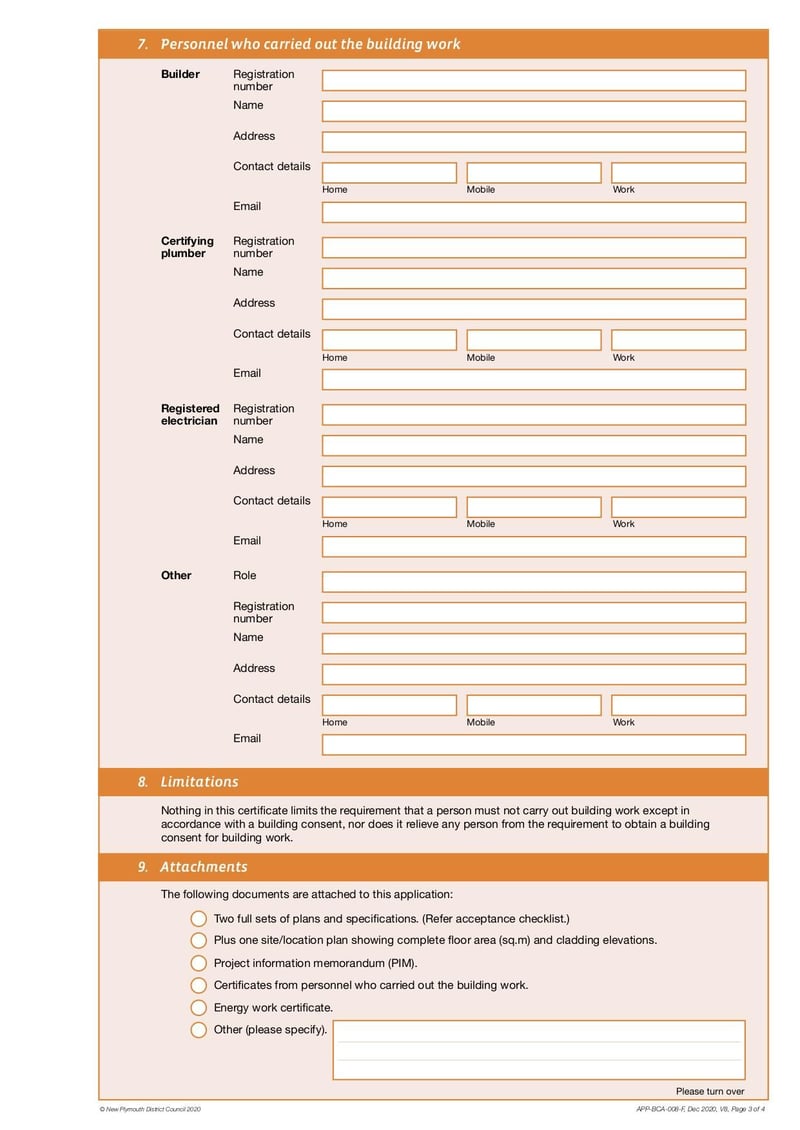 Large thumbnail of Application for Certificate of Acceptance - Dec 2020