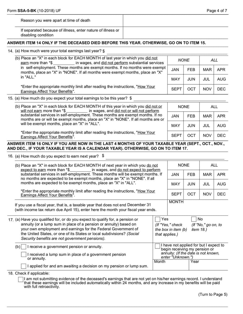 Large thumbnail of Application for a Social Security Card - Oct 2018