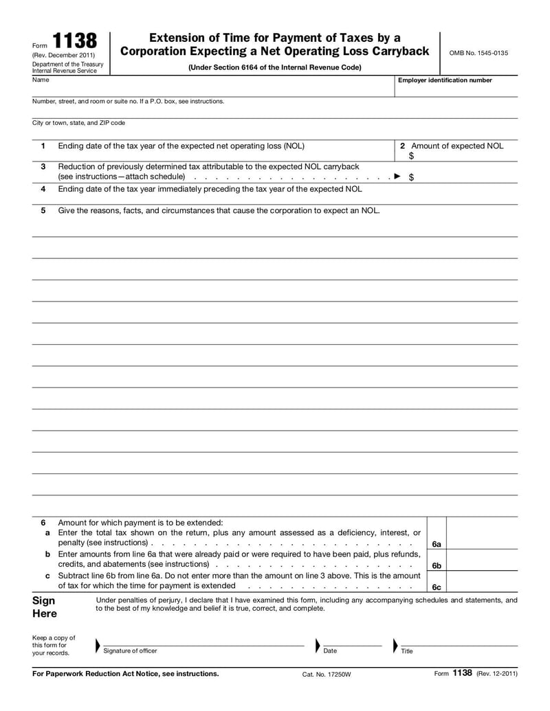 Large thumbnail of Form 1138 - Dec 2011