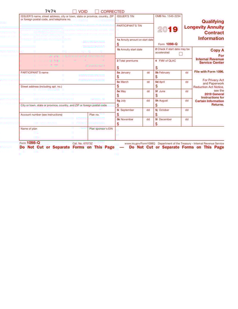 Large thumbnail of Form 1098-Q - Jan 2019