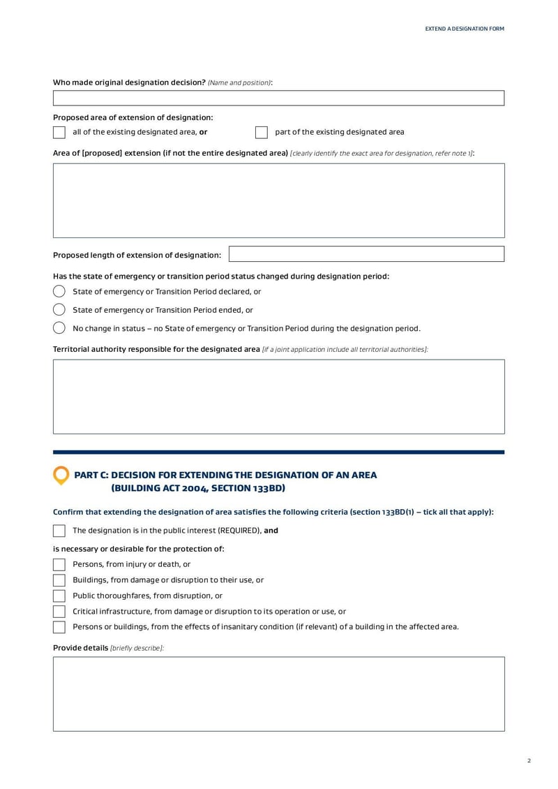 Large thumbnail of Request to Extend Designation Area for Emergency Management - May 2022