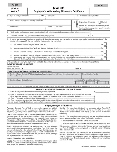 Form W-4ME - Dec 2019 - page 9