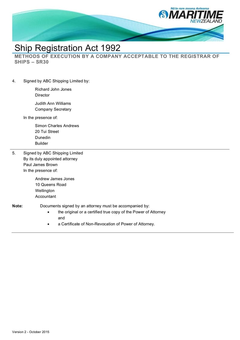 Large thumbnail of Form MNZ SR14 - Oct 2015