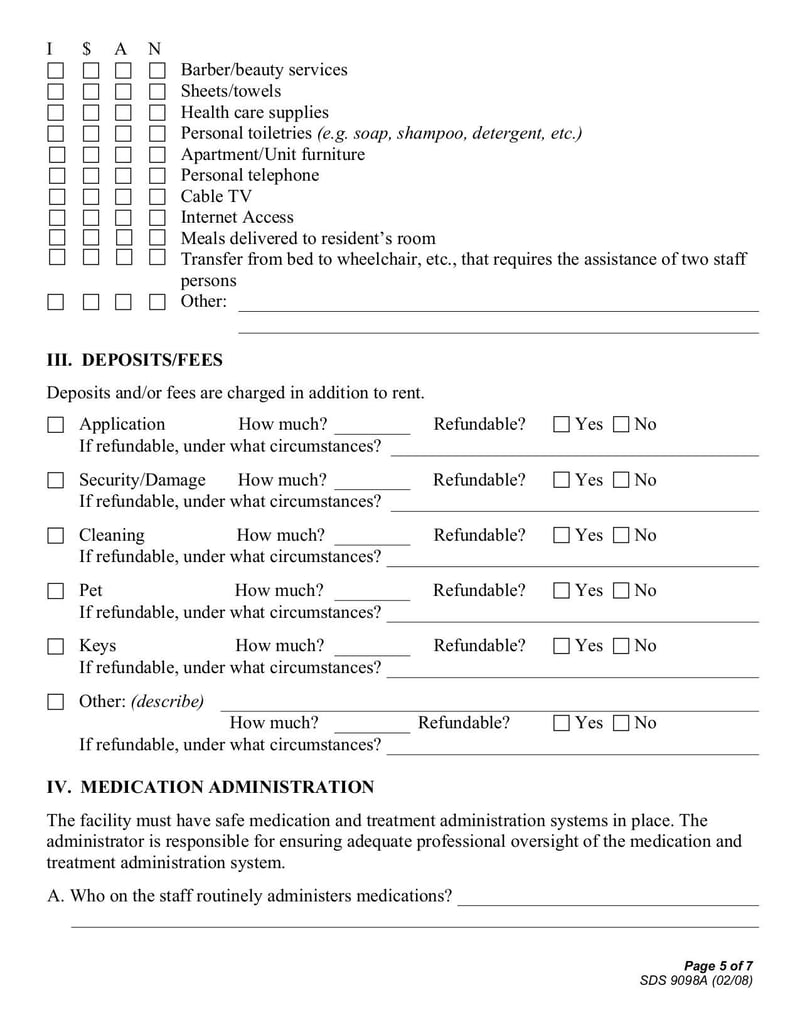 Large thumbnail of Uniform Disclosure Statement - Feb 2008