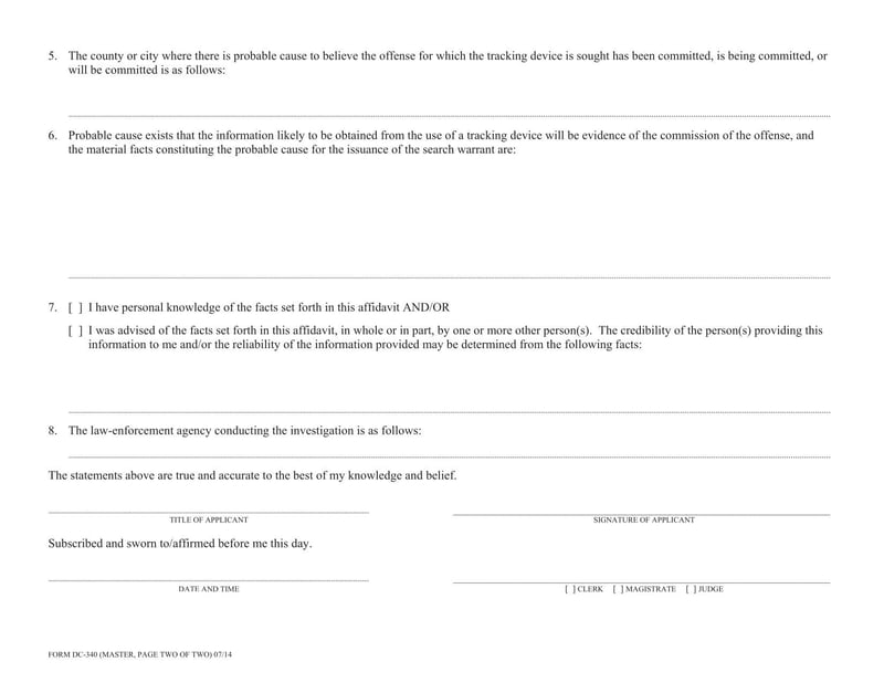 Large thumbnail of Form DC-340