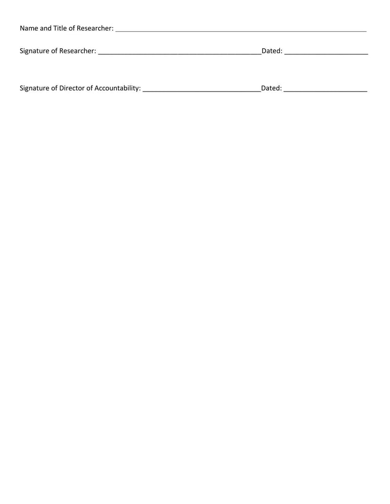 Large thumbnail of Angelo State University Data Confidentiality Agreement Form for Research