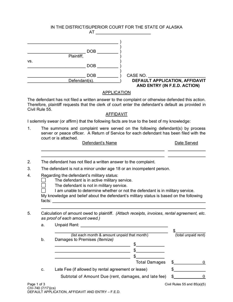 Large thumbnail of Form CIV-740 - Jul 2017