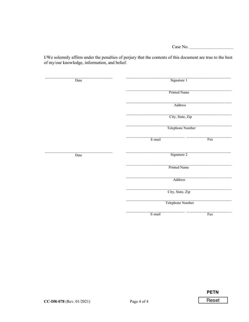 Large thumbnail of Form CC-DR-078