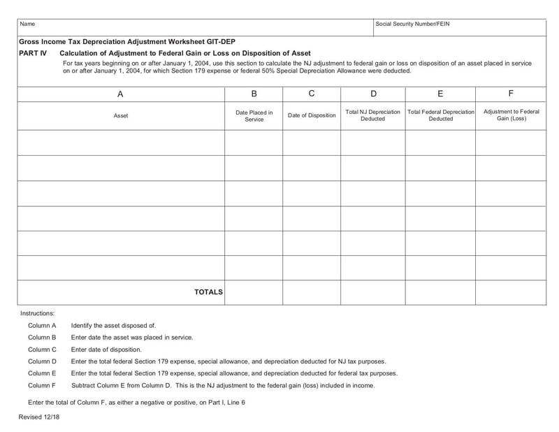 Large thumbnail of Worksheet GIT-DEP - Feb 2019