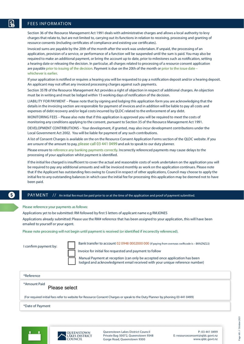 Large thumbnail of Form 9 Application for Resource Consent to Establish Signage - Oct 2021