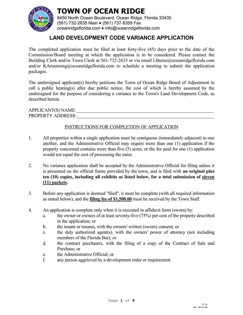 Large thumbnail of Form TC-19