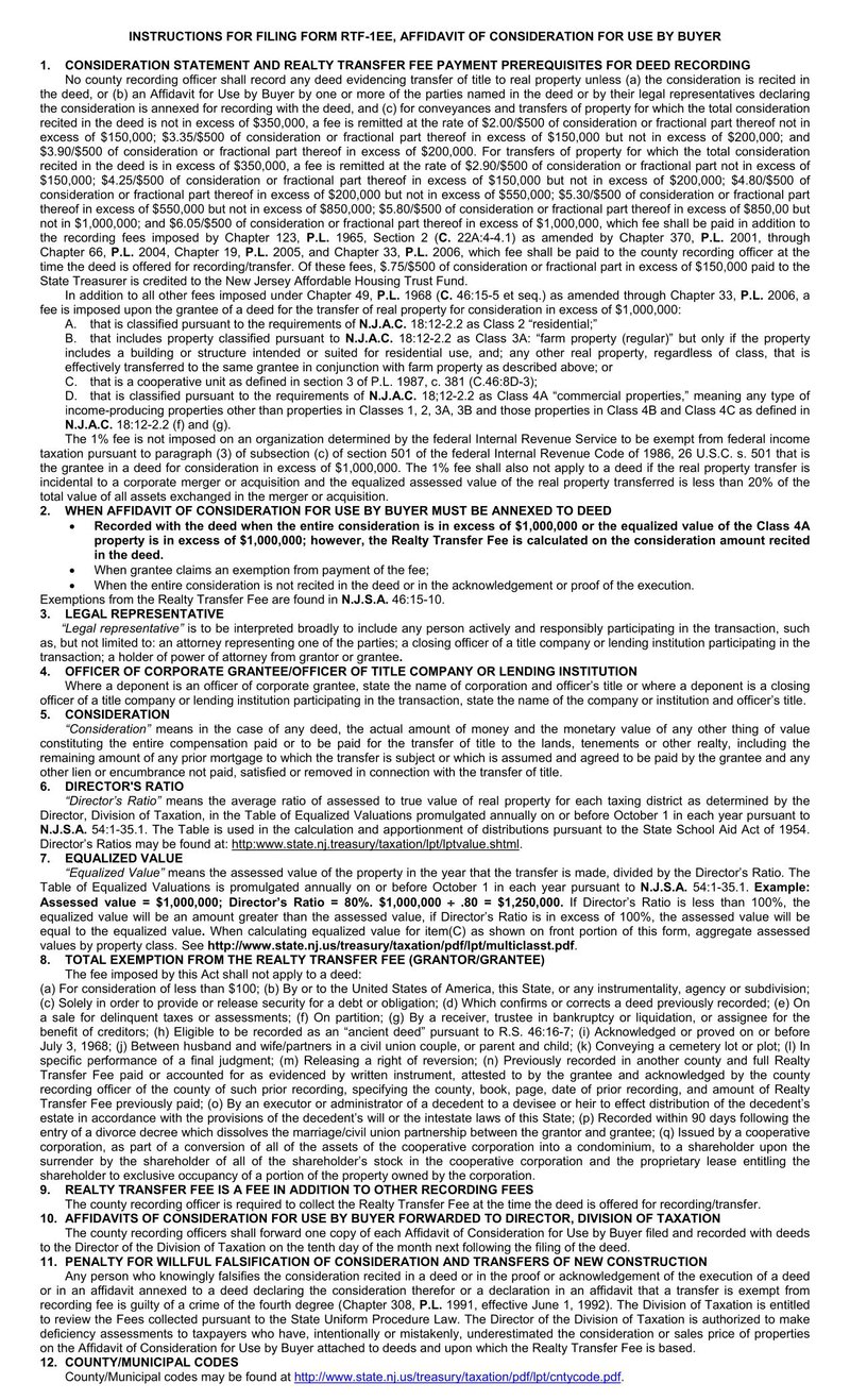 Large thumbnail of Form RTF-1EE