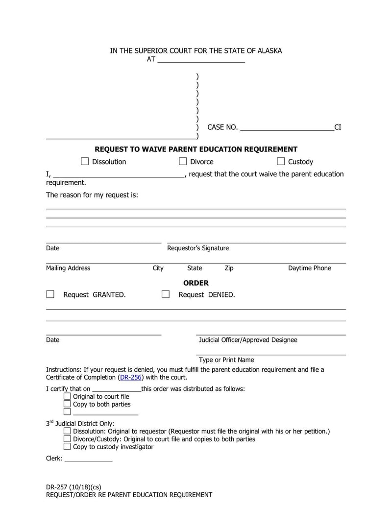Large thumbnail of Form DR-257