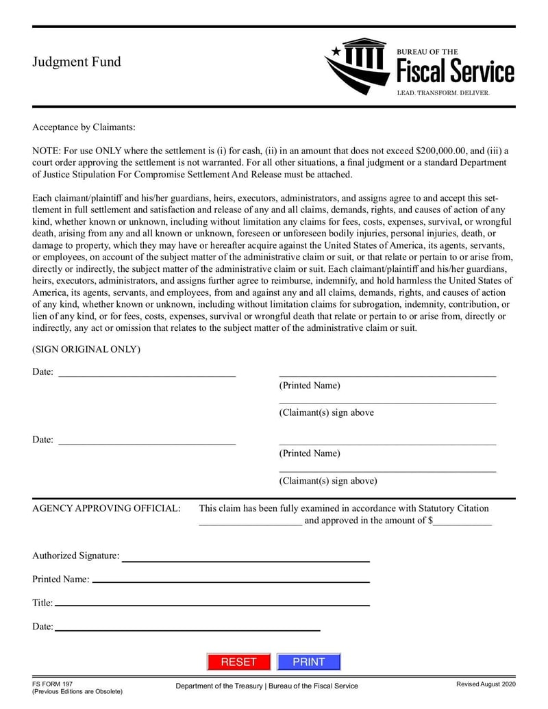 Large thumbnail of Form 197 - Aug 2020