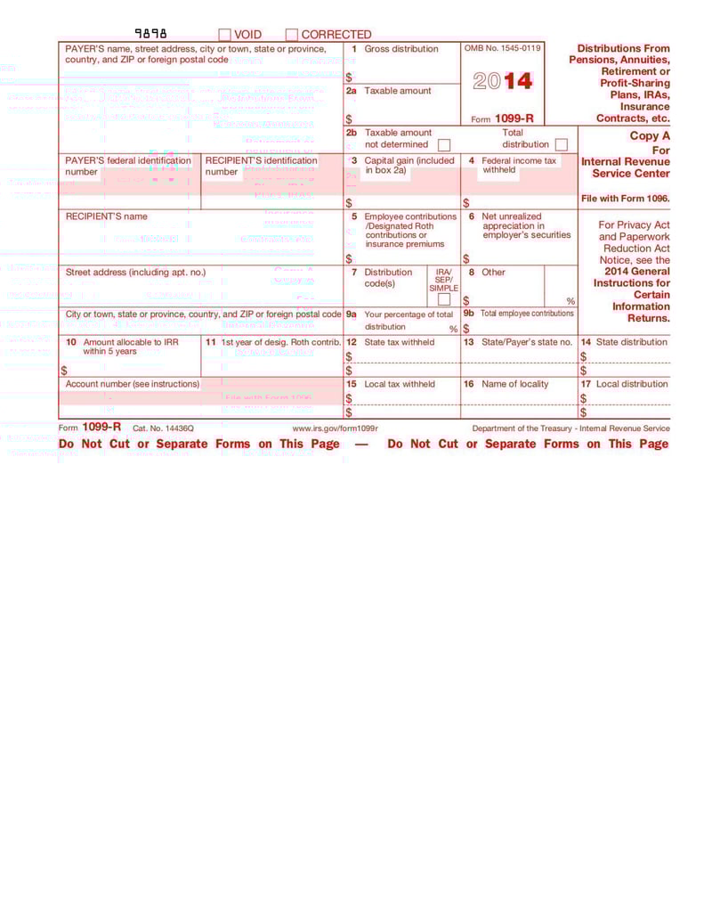 Large thumbnail of Form 1099-R - Sep 2019