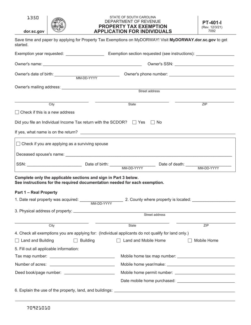 Form PT-401-I (2021) | Fill and sign with Lumin