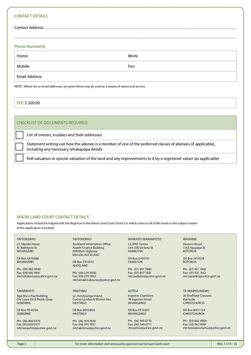 Large thumbnail of MLC Form 32 - Oct 2015