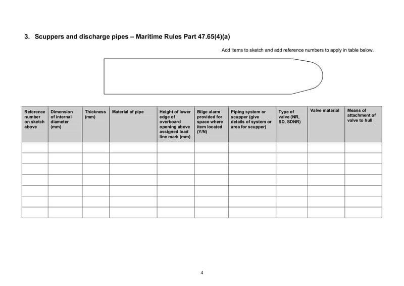 Large thumbnail of Form MLF 15 Record of Assignment Form for Loadline - Feb 2016