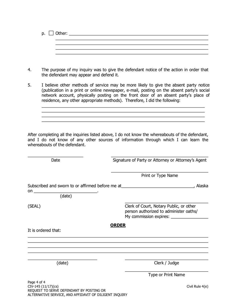 Large thumbnail of Form CIV-145 - Apr 2018