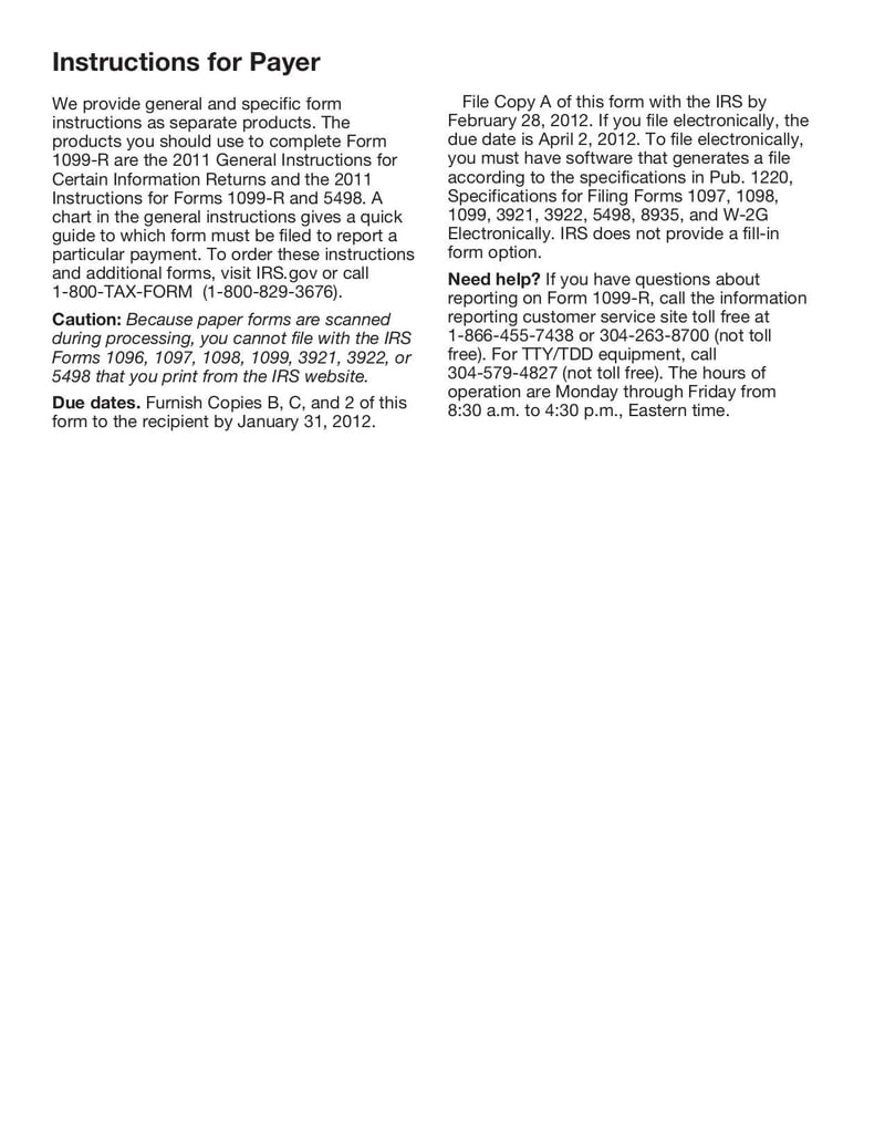 Large thumbnail of Form 1099-R - Sep 2016