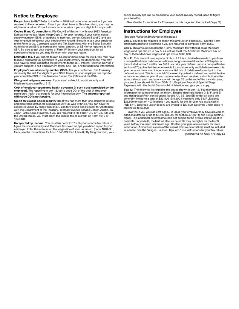 Large thumbnail of Form W-2AS - Dec 2023