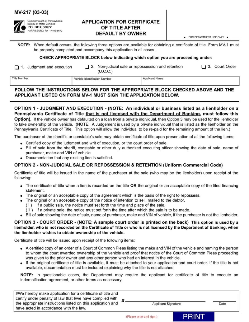 Large thumbnail of Form MV-217