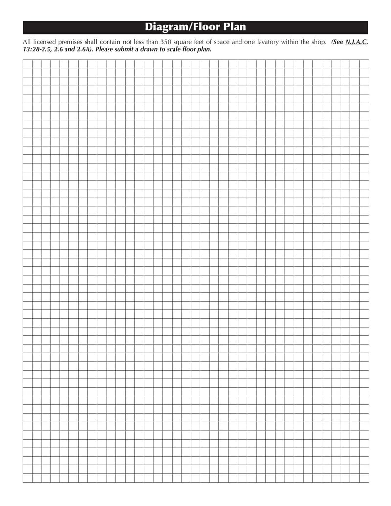 Large thumbnail of New Jersey Application for a License to Operate a New Shop, Relocate a Shop or to Transfer Ownership of a Shop