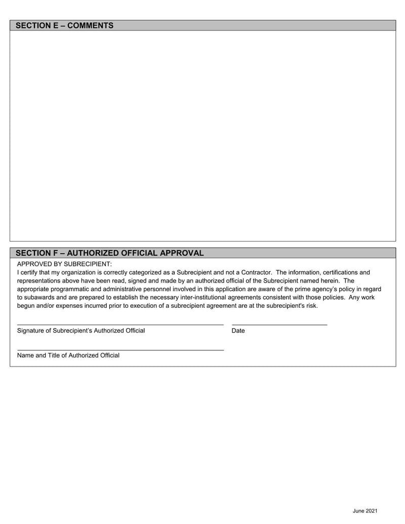 Large thumbnail of University of South Alabama Subrecipient Commitment Form