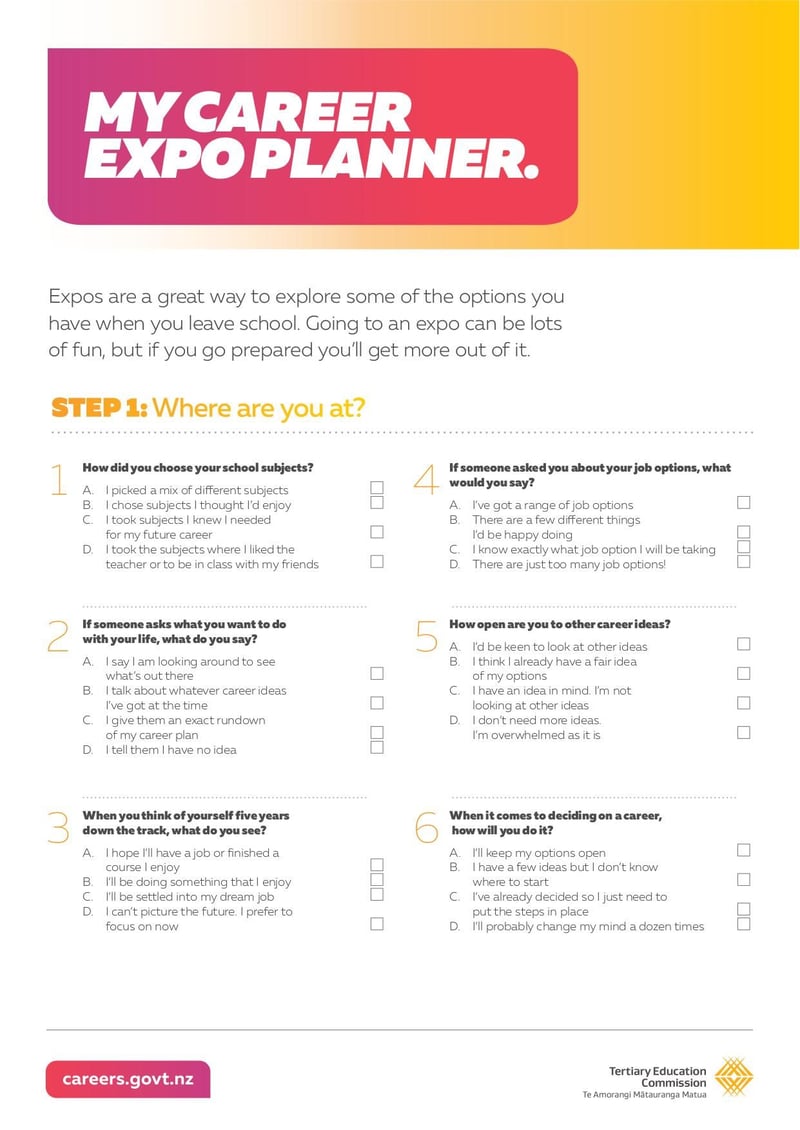 Large thumbnail of Expo Planner Form - May 2021