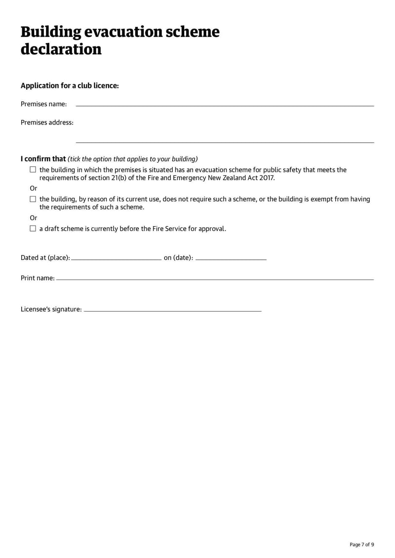 Large thumbnail of Application for Renewal and Variation of Club Licence Checklist - Sep 2021