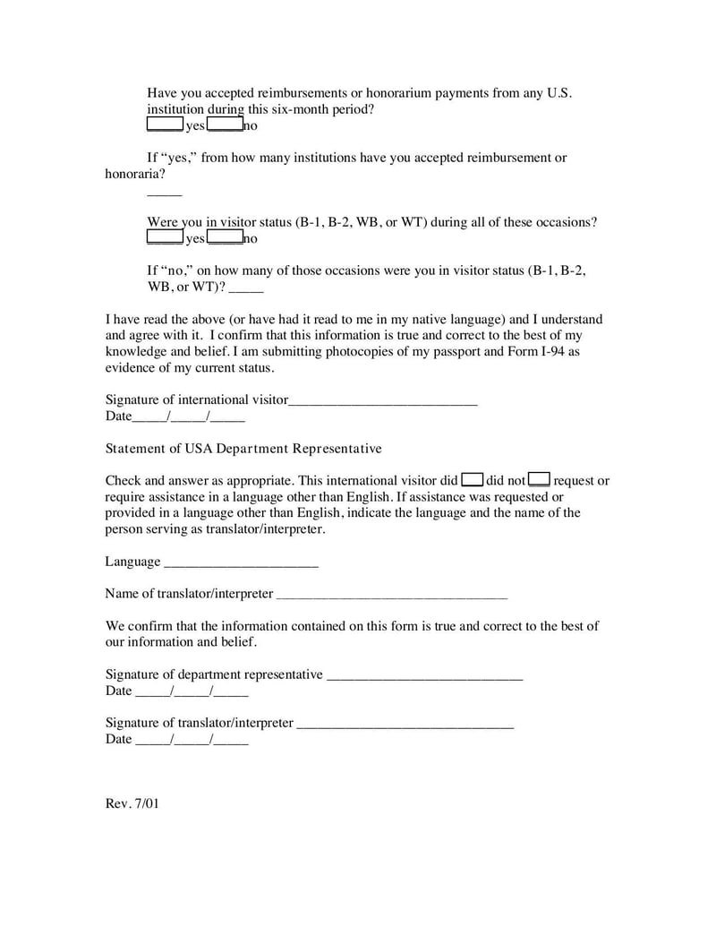 Large thumbnail of Declaration By Visitors Engaged In Academic Activities - Jul 2018