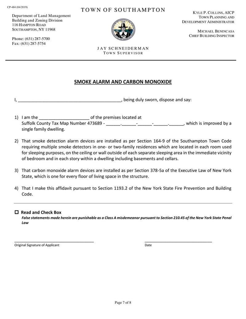Large thumbnail of Form CP-484 (Apr 2019)