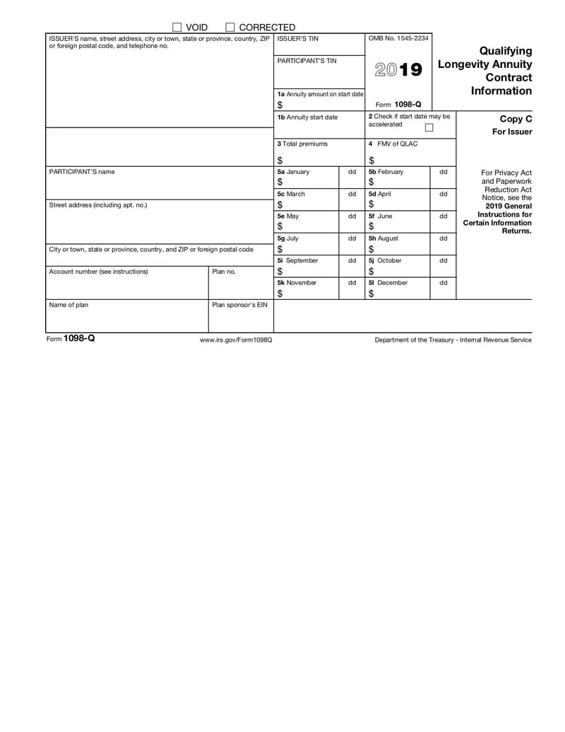 Large thumbnail of Form 1098-Q - Jan 2019
