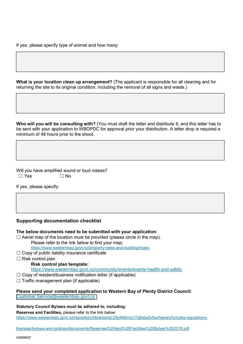 Large thumbnail of Filming in the District Application Form - Nov 2020