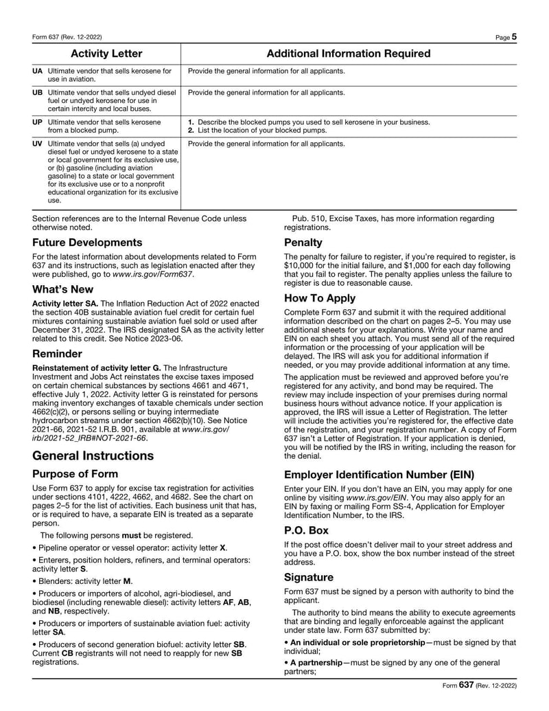 Large thumbnail of Form 637 - 2022