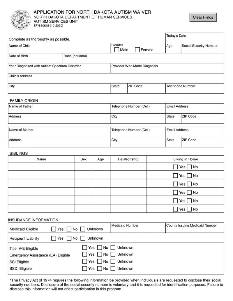 Large thumbnail of Form SFN 60618 - Oct 2020