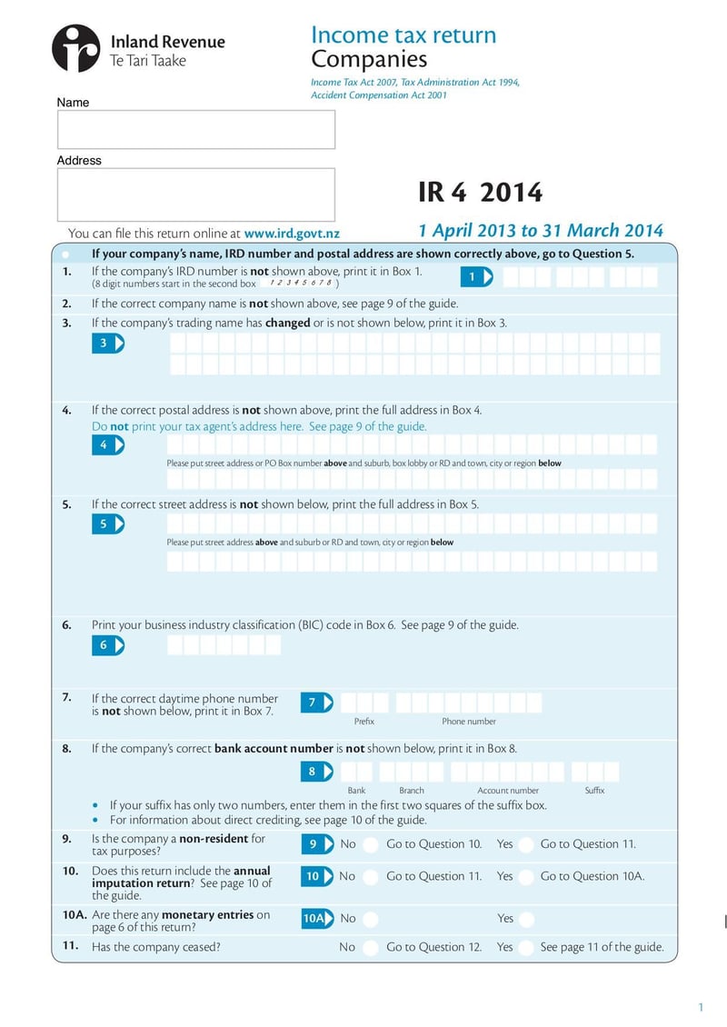 Large thumbnail of Form IR4 - May 2020