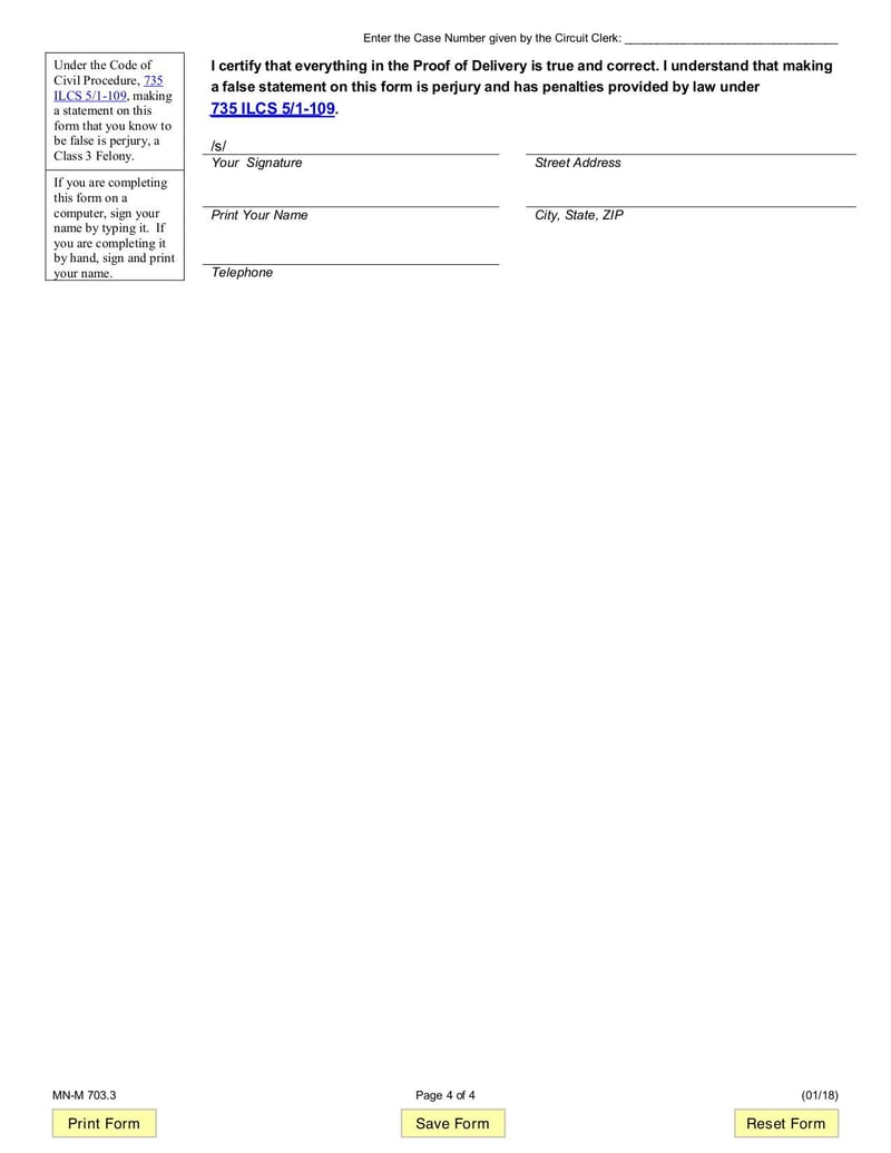 Large thumbnail of Circuit Court County Motion Form - Jan 2018